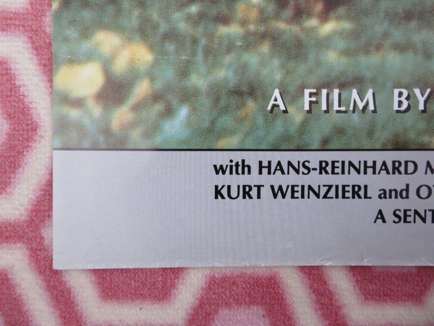 THE NASTY GIRL BRITISH QUAD (30 x 40) POSTER LENA STOLZE MICHAEL VERHOEVEN 1990 Movie posters