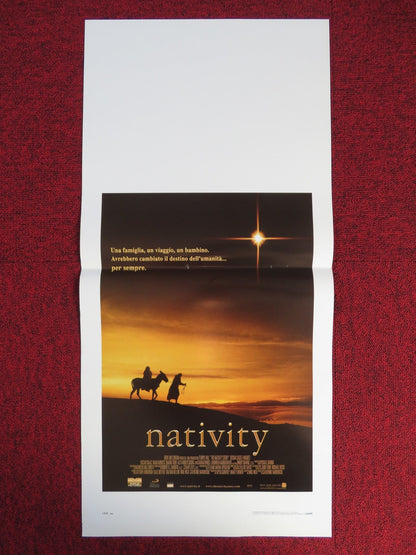 THE NATIVITY STORY ITALIAN LOCANDINA POSTER OSCAR ISAAC K. CASTLE - HUGHES 2005 Rendezvous Cinema Movie posters