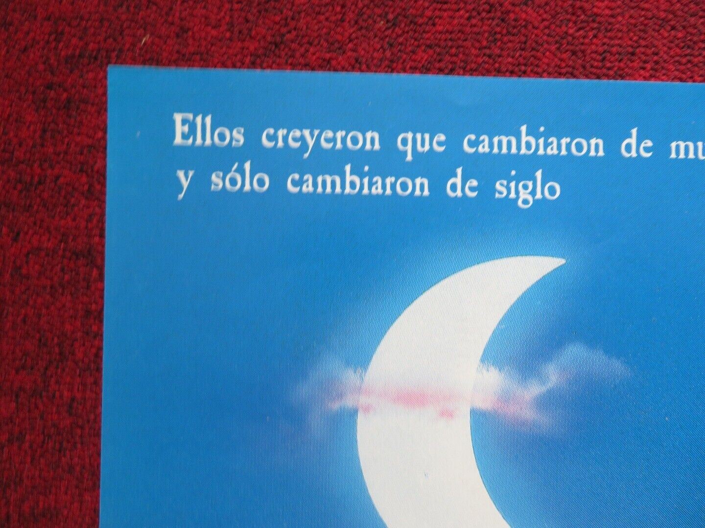 THE NAVIGATOR: A MEDIEVIL ODYSSEY SPANISH ROLLED POSTER BRUCE LYONS 1988 Movie posters