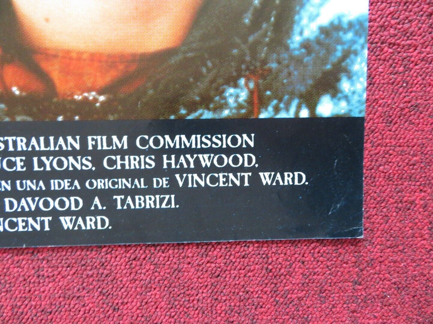 THE NAVIGATOR: A MEDIEVIL ODYSSEY SPANISH ROLLED POSTER BRUCE LYONS 1988 Movie posters