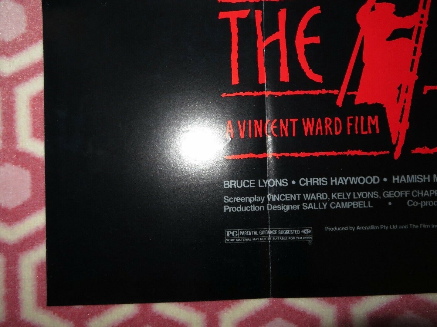 THE NAVIGATOR:AN ODYSSEY ACROSS TIME VIDEO POSTER FOLDED B LYONS C HAYWOOD '89 Movie posters