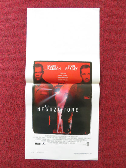 THE NEGOTIATOR ITALIAN LOCANDINA POSTER SAMUEL L. JACKSON KEVIN SPACEY 1998 Rendezvous Cinema Movie posters