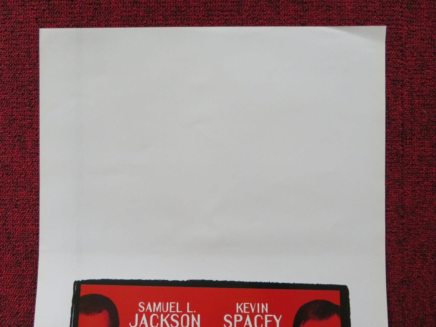 THE NEGOTIATOR ITALIAN LOCANDINA POSTER SAMUEL L. JACKSON KEVIN SPACEY 1998 Rendezvous Cinema Movie posters