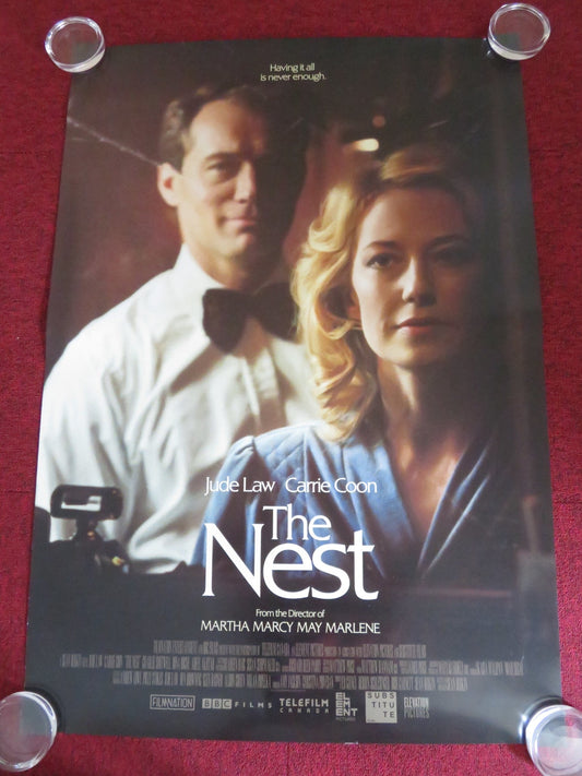 THE NEST US ONE SHEET ROLLED POSTER JUDE LAW CARRIE COON 2020 Rendezvous Cinema Movie posters