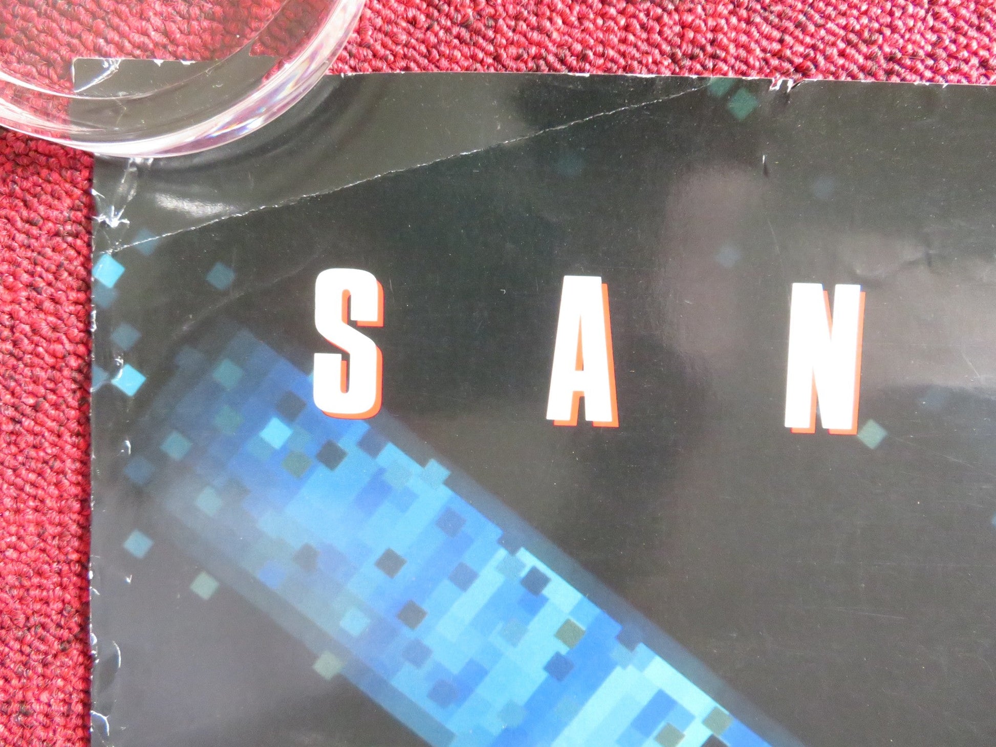 THE NET US ONE SHEET ROLLED POSTER SANDRA BULLOCK JEREMY NORTHAM 1995 Rendezvous Cinema Movie posters