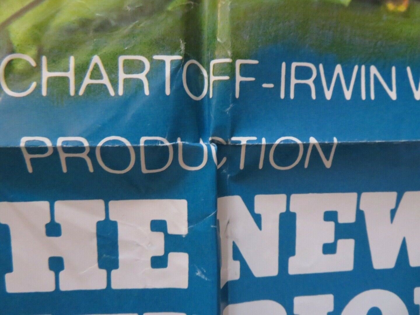 THE NEW CENTURIONS STYLE A FOLDED US ONE SHEET POSTER GEORGE C.SCOTT 1972 Movie posters