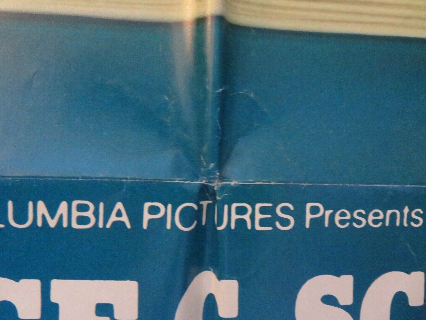 THE NEW CENTURIONS STYLE A FOLDED US ONE SHEET POSTER GEORGE C.SCOTT 1972 Movie posters