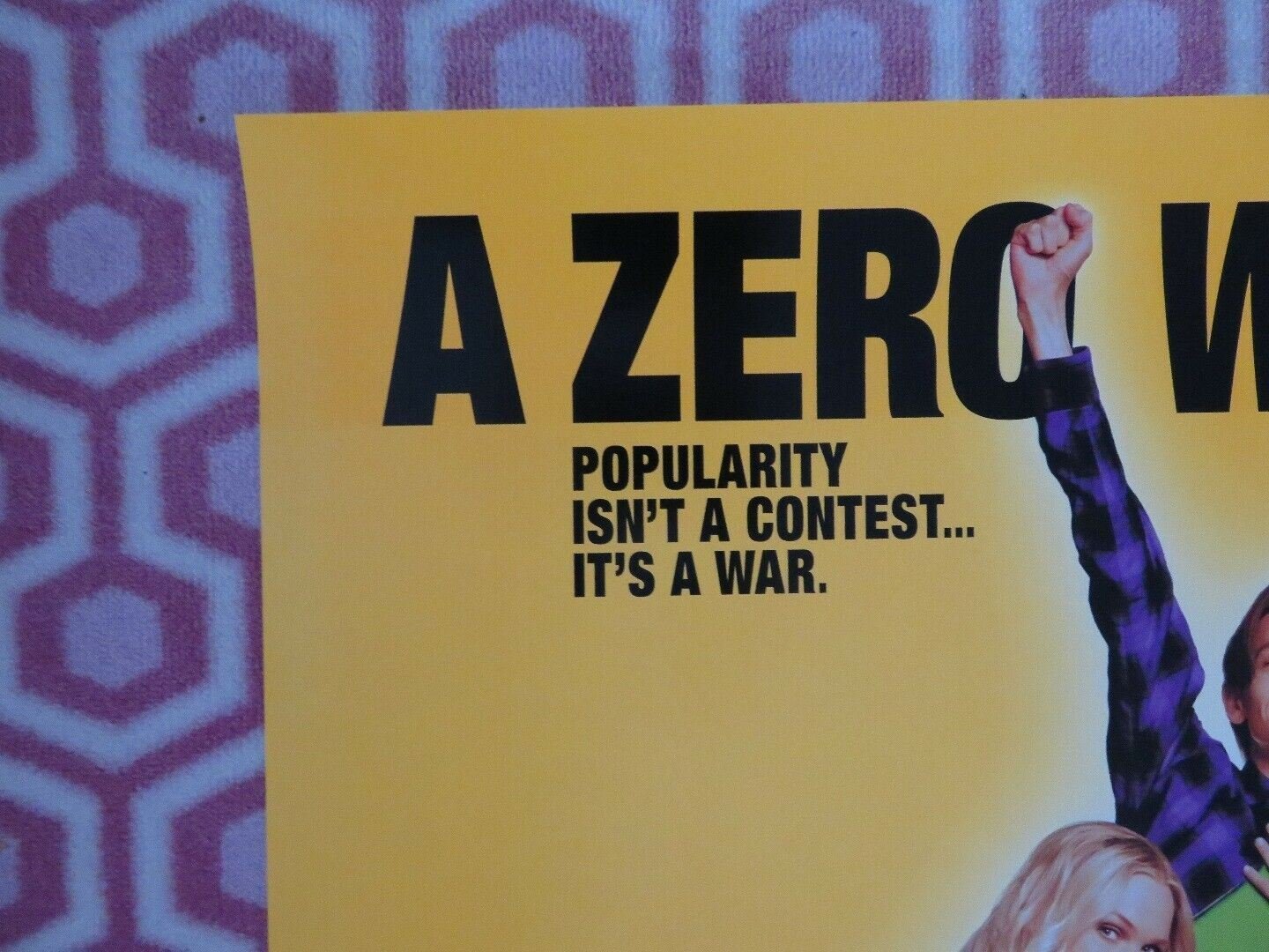 THE NEW GUY US ONE SHEET ROLLED POSTER DJ QUALLS ELIZA DUSHKU 2002 Movie posters