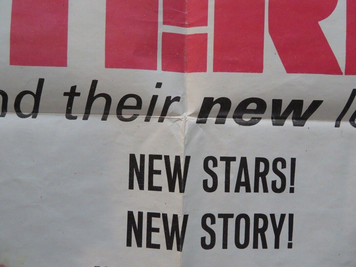 THE NEW INTERNS FOLDED US ONE SHEET POSTER TELY SAVALAS MICHAEL CALLAN 1964 Movie posters