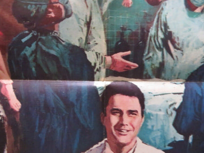 THE NEW INTERNS FOLDED US ONE SHEET POSTER TELY SAVALAS MICHAEL CALLAN 1964 Movie posters