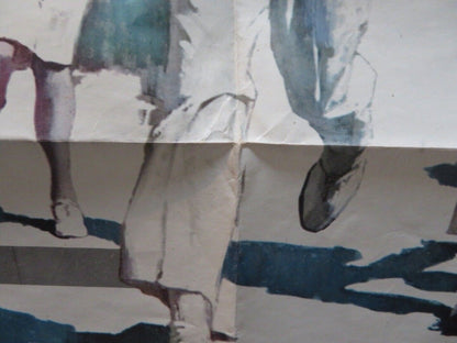 THE NEW INTERNS FOLDED US ONE SHEET POSTER TELY SAVALAS MICHAEL CALLAN 1964 Movie posters