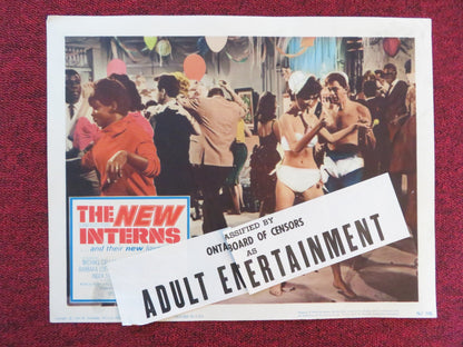 THE NEW INTERNS US LOBBY CARD FULL SET MICHAEL CALLAN DEAN JONES 1964 Rendezvous Cinema Movie posters