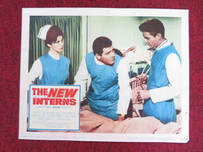 THE NEW INTERNS US LOBBY CARD FULL SET MICHAEL CALLAN DEAN JONES 1964 Rendezvous Cinema Movie posters