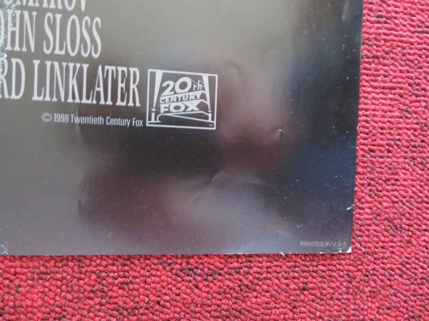 THE NEWTON BOYS FOLDED US ONE SHEET POSTER MATTHEW MCCONAUGHEY ETHAN HAWKE 1998 Movie posters