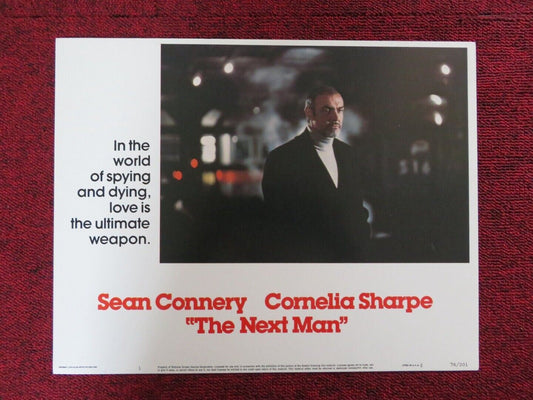 THE NEXT MAN - 1 US LOBBY CARD SEAN CONNERY1976 Movie posters