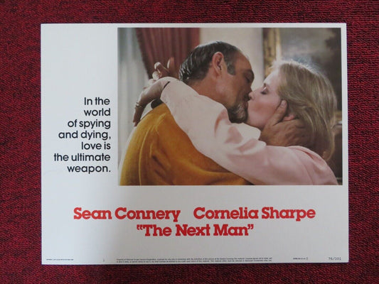 THE NEXT MAN - 3 US LOBBY CARD SEAN CONNERY CORNELIA SHARPE 1976 Movie posters
