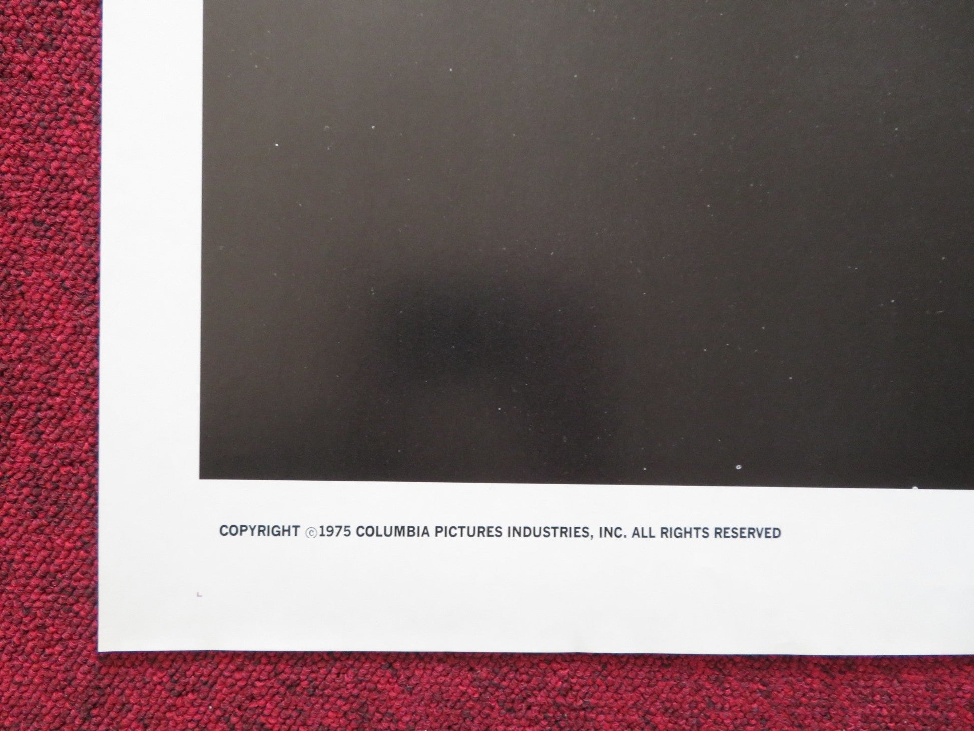 THE NIGHT CALLER FOLDED US ONE SHEET POSTER JEAN - PAUL BELMONDO C. DENNER 1975 Rendezvous Cinema Movie posters