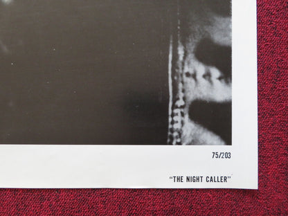 THE NIGHT CALLER FOLDED US ONE SHEET POSTER JEAN - PAUL BELMONDO C. DENNER 1975 Rendezvous Cinema Movie posters