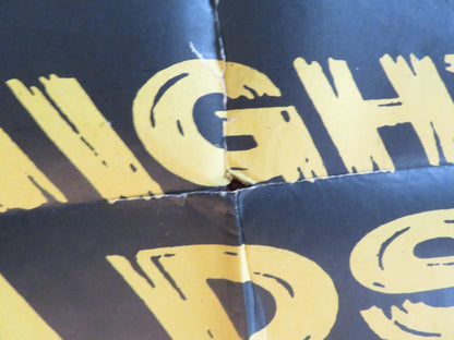 THE NIGHT HOLDS TERROR FOLDED US ONE SHEET POSTER JACK KELLY HILDY PARKS 1955 Rendezvous Cinema Movie posters