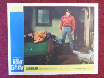 THE NIGHT OF THE GRIZZLY US LOBBY CARD FULL SET CLINT WALKER MARTHA HYER 1966 Rendezvous Cinema Movie posters