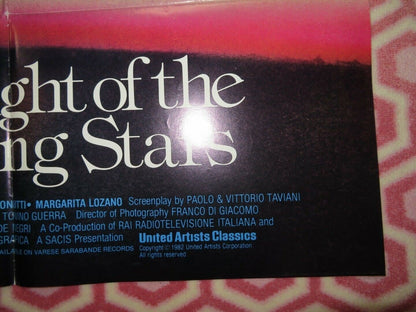 THE NIGHT OF THE SHOOTING STARS US ONE SHEET POSTER OMERO ANTONUTTI 1982 Movie posters
