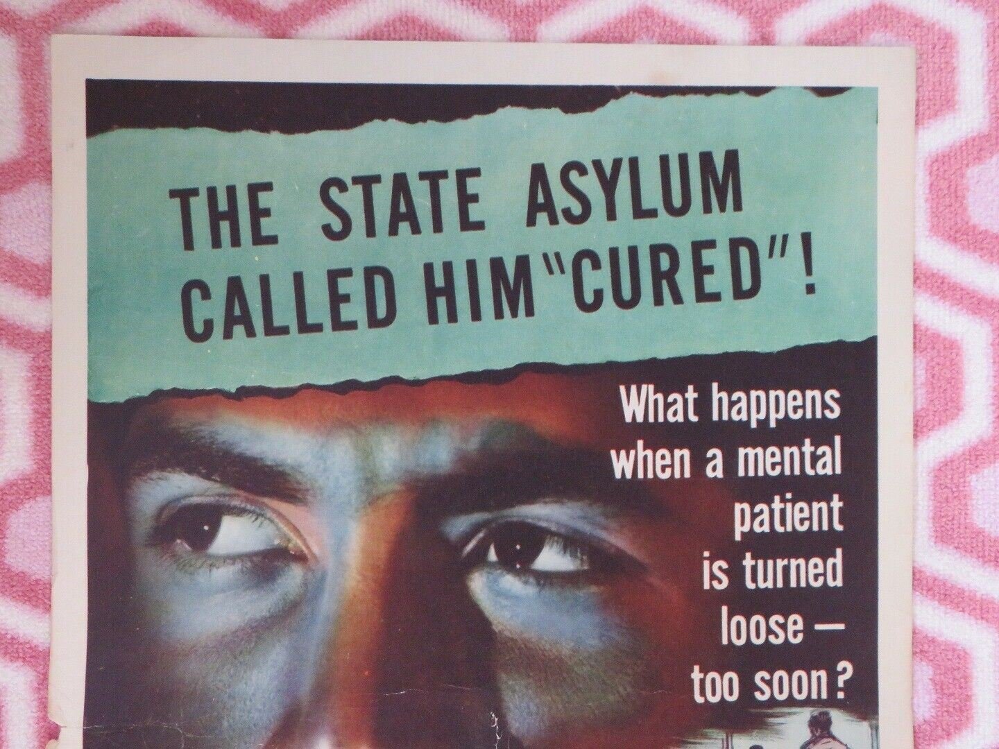 THE NIGHT RUNNER US INSERT (14"x 36") POSTER RAY DANTON COLLEEN MILLER 1957 Movie posters