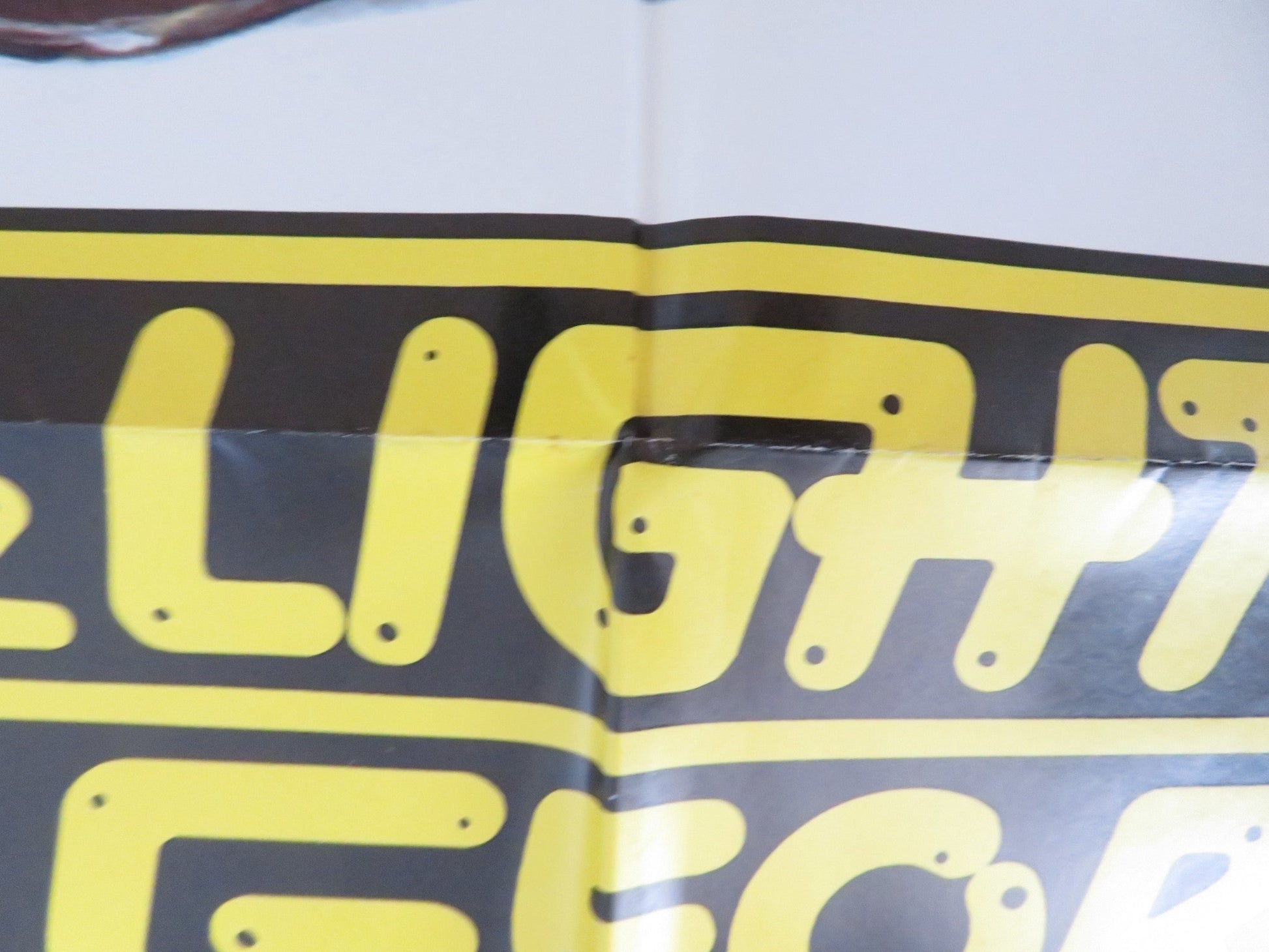 THE NIGHT THE LIGHTS WENT OUT IN GEORGIA FOLDED US ONE SHEET POSTER 1981 Rendezvous Cinema Movie posters