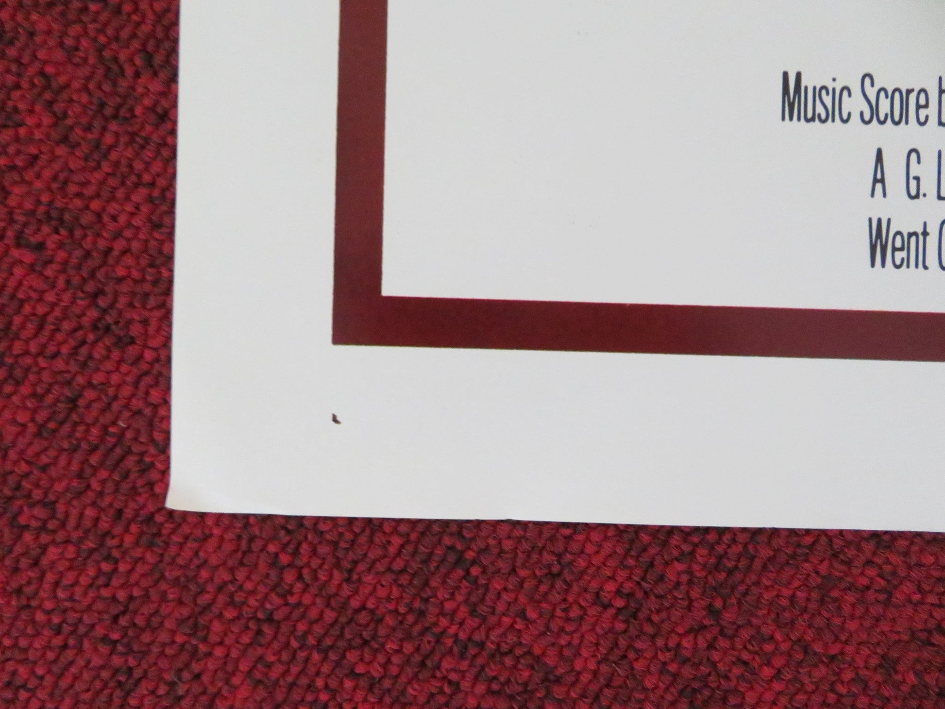 THE NIGHT THE LIGHTS WENT OUT IN GEORGIA FOLDED US ONE SHEET POSTER 1981 Rendezvous Cinema Movie posters