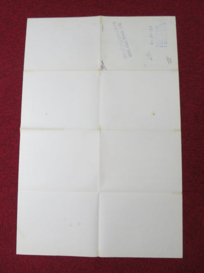 THE NIGHT THEY RAIDED MINSKY'S FOLDED US ONE SHEET POSTER JASON ROBARDS 1968 Rendezvous Cinema Movie posters