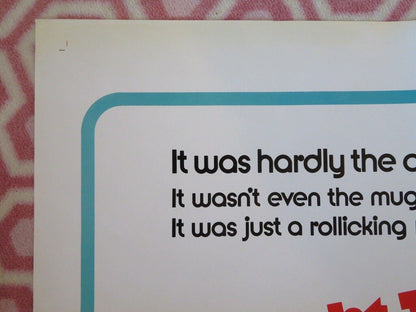 THE NIGHT THEY ROBBED BIG BERTHA'S FOLDED US ONE SHEET POSTER R NICHOLS 1975 Movie posters