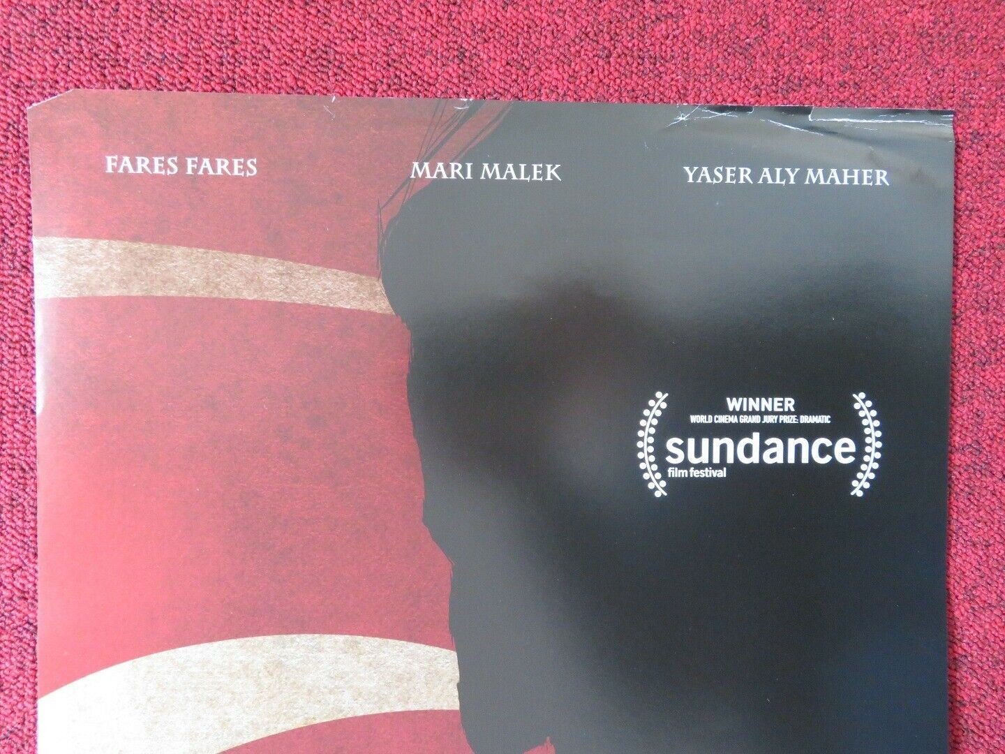 THE NILE HILTON INCIDENT ITALIAN LOCANDINA (27.5"x13") POSTER 2017 Movie posters