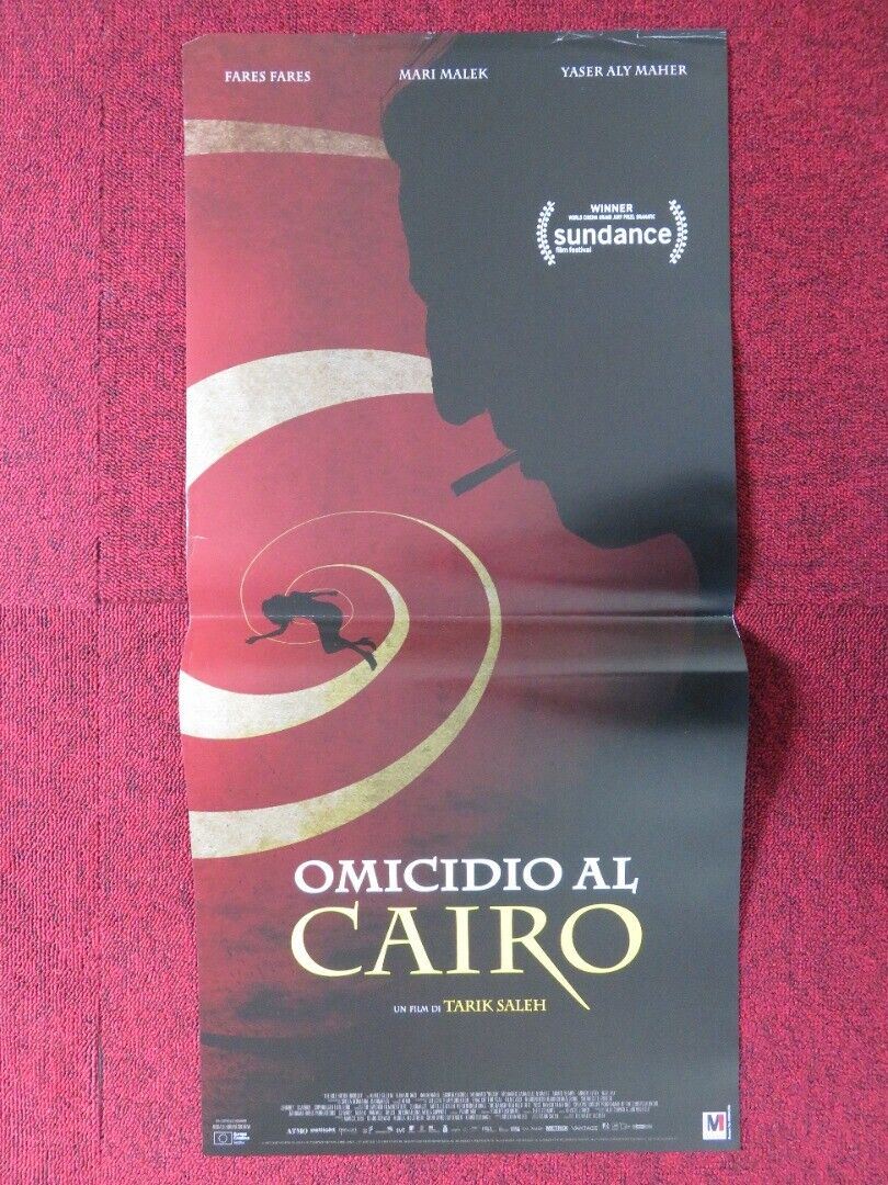 THE NILE HILTON INCIDENT ITALIAN LOCANDINA (27.5"x13") POSTER 2017 Movie posters