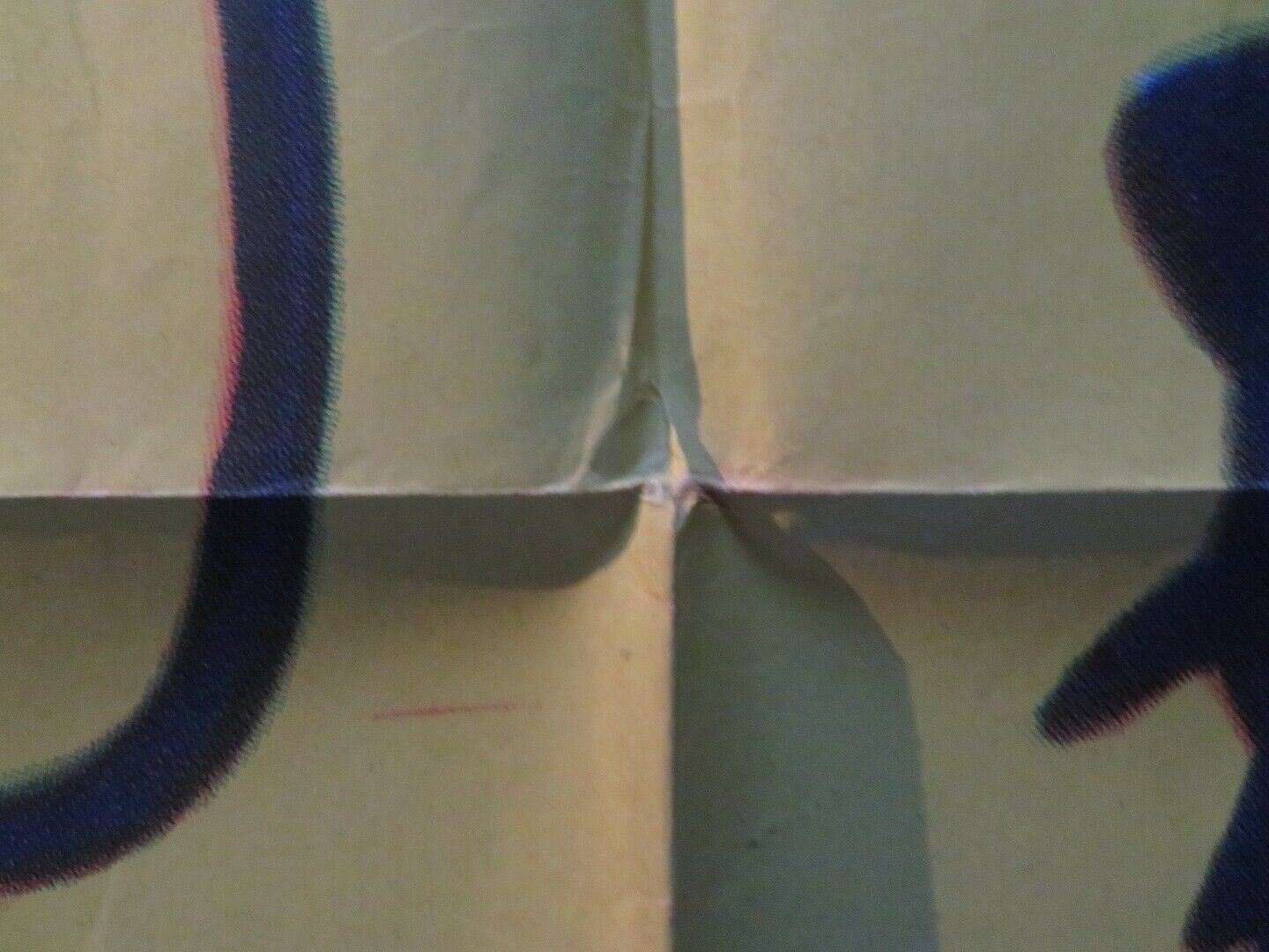 THE NOOSE / I'D GIVE MY LIFE FOLDED US ONE SHEET POSTER GUY STANDING 1947 Movie posters