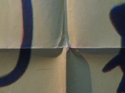 THE NOOSE / I'D GIVE MY LIFE FOLDED US ONE SHEET POSTER GUY STANDING 1947 Movie posters