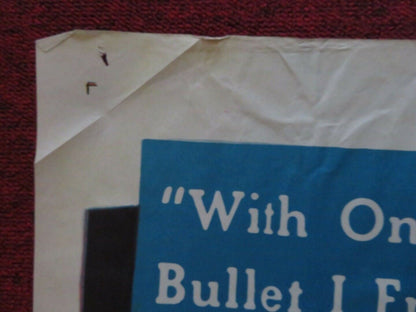 THE NOOSE / I'D GIVE MY LIFE FOLDED US ONE SHEET POSTER GUY STANDING 1947 Movie posters