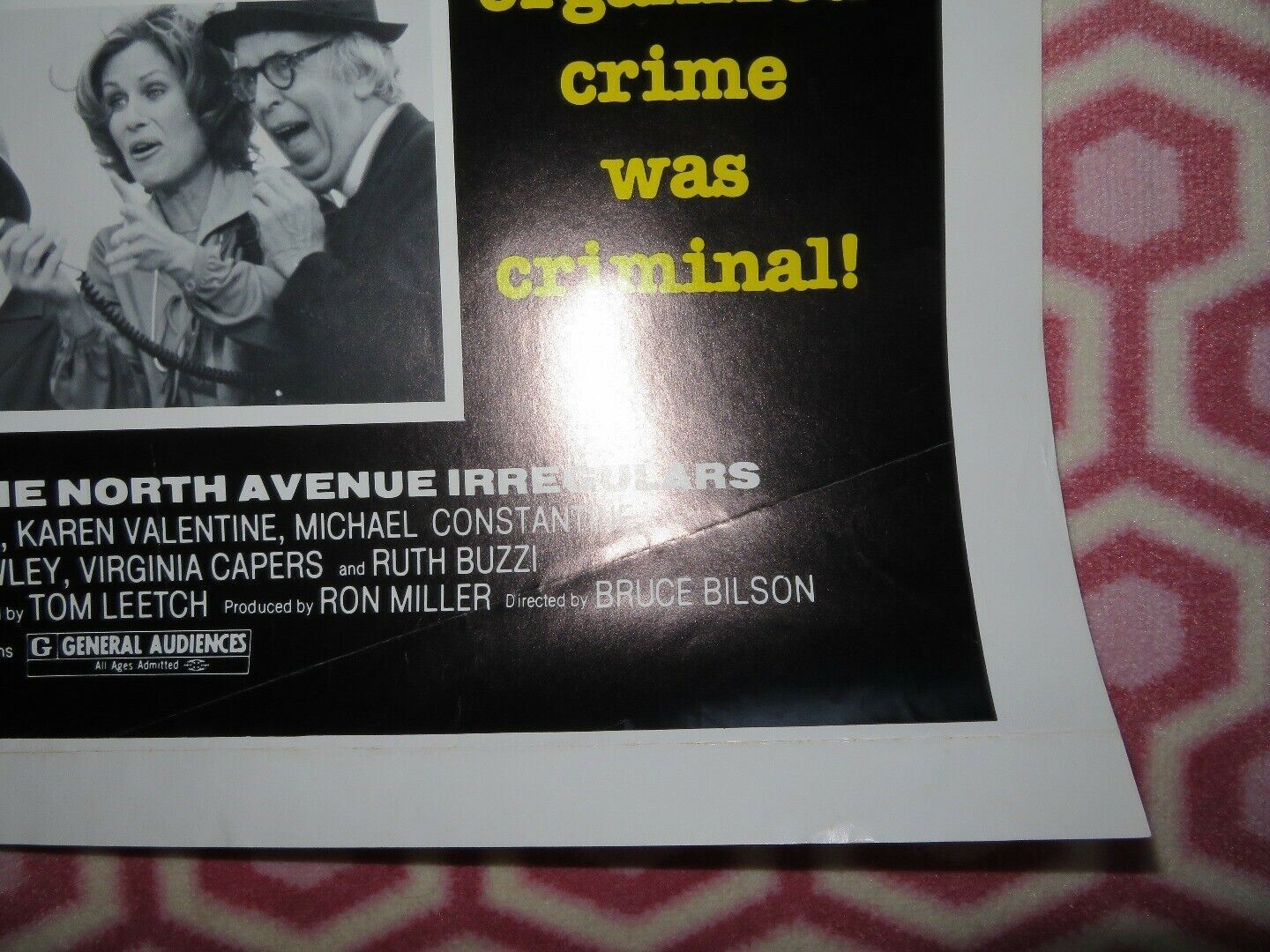 THE NORTH AVENUE IRREGULARS US ONE SHEET POSTER DISNEY EDWARD HERRMAN Rendezvous Cinema Movie posters