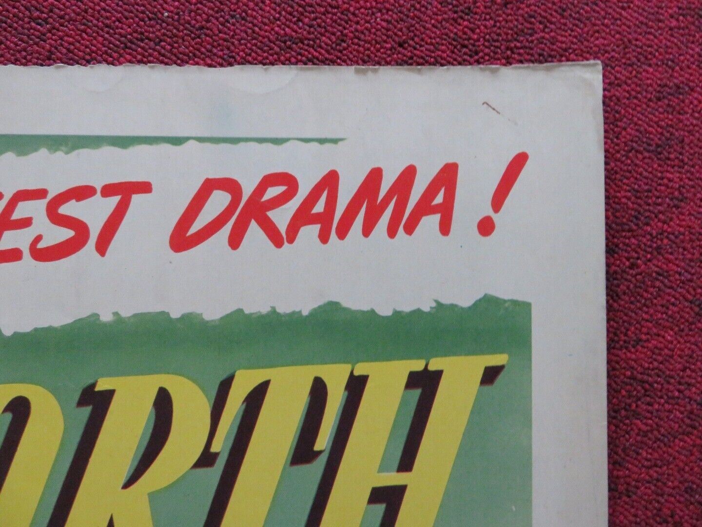 THE NORTH STAR US HALF SHEET (22"x 28") POSTER ANNIE BAXTER DANA ANDREWS 1943 Movie posters