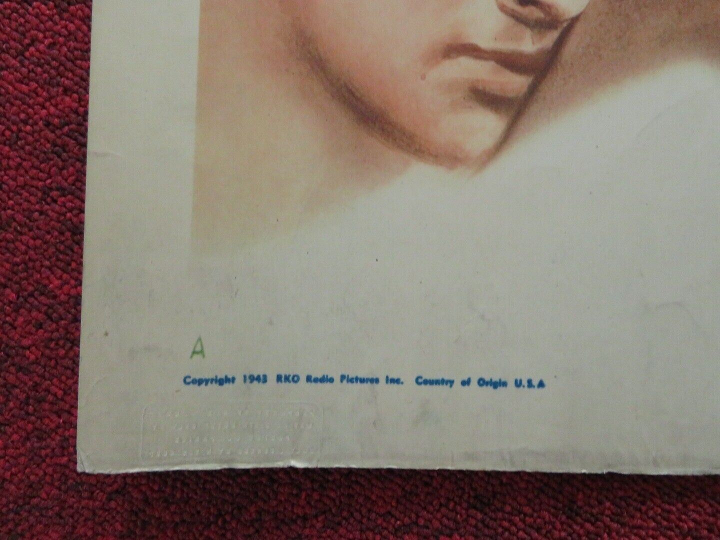 THE NORTH STAR US HALF SHEET (22"x 28") POSTER ANNIE BAXTER DANA ANDREWS 1943 Movie posters