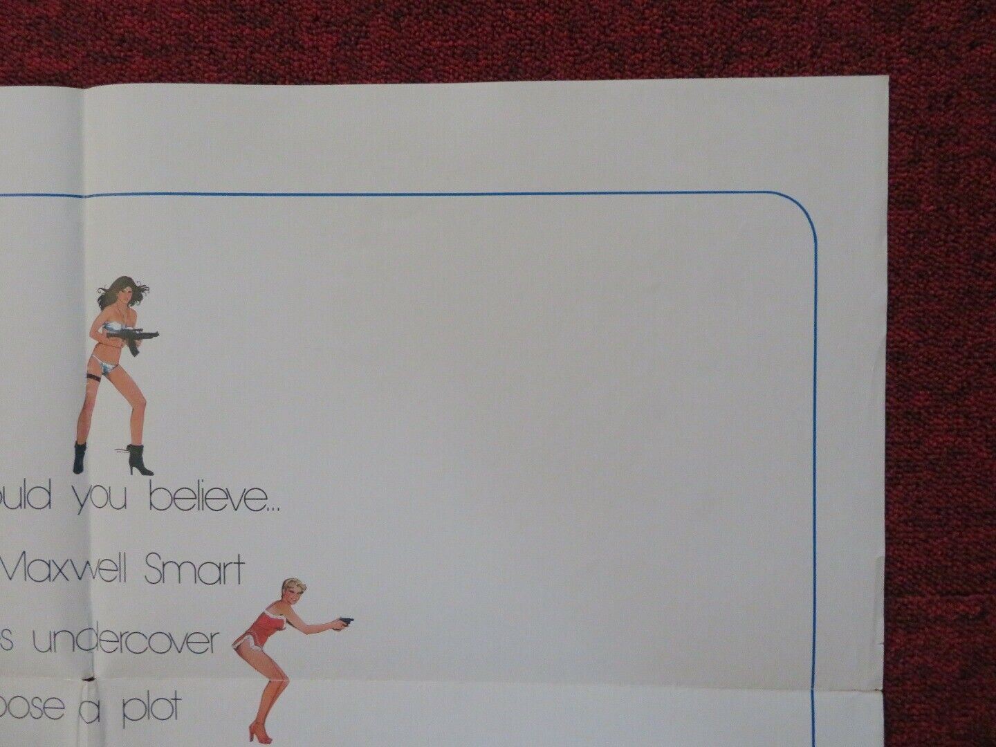 THE NUDE BOMB FOLDED US ONE SHEET POSTER DON ADAMS SYLVIA KRISTEL 1980 Movie posters