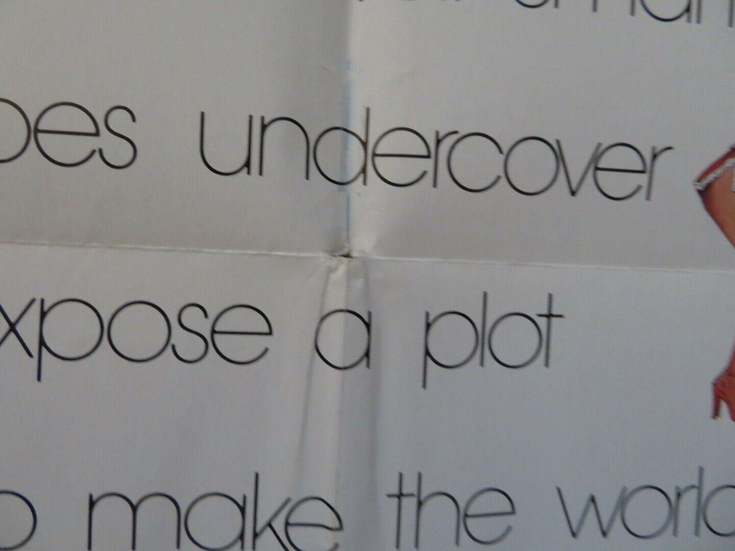 THE NUDE BOMB FOLDED US ONE SHEET POSTER DON ADAMS SYLVIA KRISTEL 1980 Movie posters