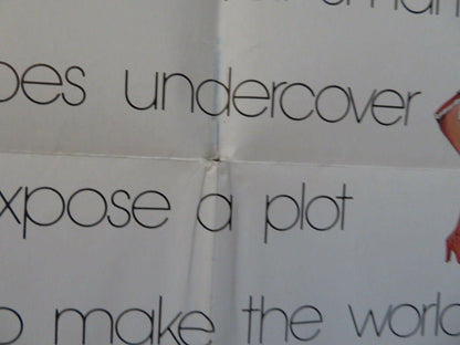 THE NUDE BOMB FOLDED US ONE SHEET POSTER DON ADAMS SYLVIA KRISTEL 1980 Movie posters