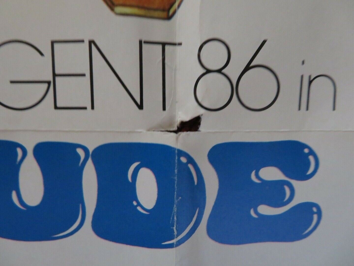 THE NUDE BOMB FOLDED US ONE SHEET POSTER DON ADAMS SYLVIA KRISTEL 1980 Movie posters