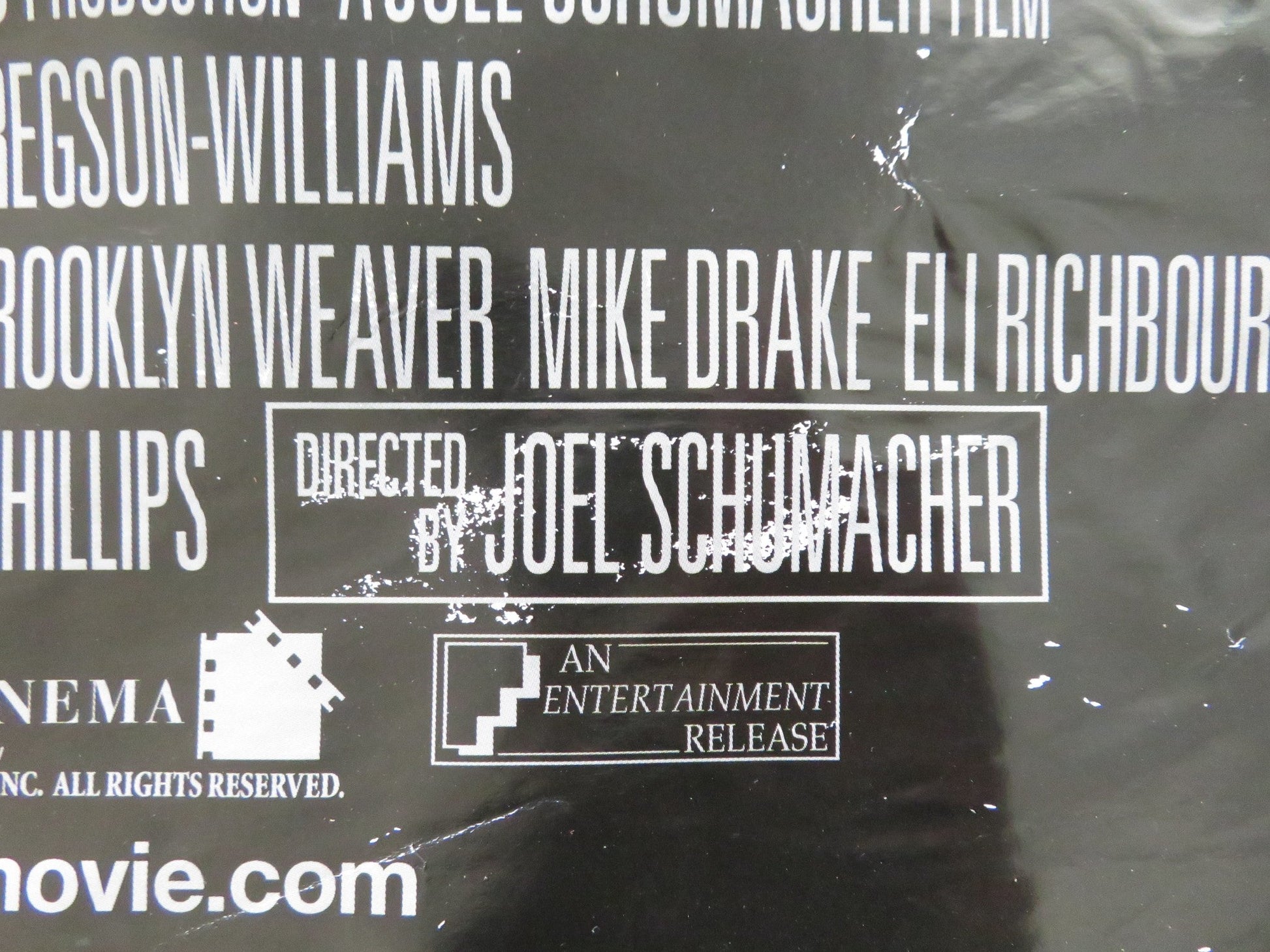 THE NUMBER 23 UK QUAD (30"x 40") ROLLED POSTER JIM CARREY VIRGINIA MADSEN 2007 Rendezvous Cinema Movie posters