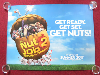 THE NUT JOB 2: NUTTY BY NATURE UK QUAD (30"x 40") ROLLED POSTER WILL ARNETT 2017 Rendezvous Cinema Movie posters