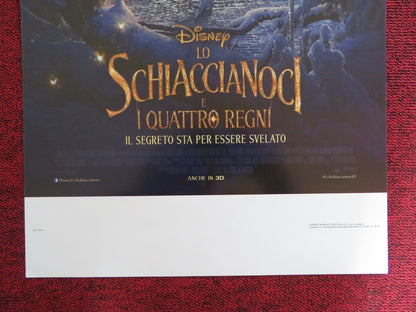 THE NUTCRACKER AND THE FOUR REALMS ITALIAN LOCANDINA POSTER DISNEY 2018 Rendezvous Cinema Movie posters
