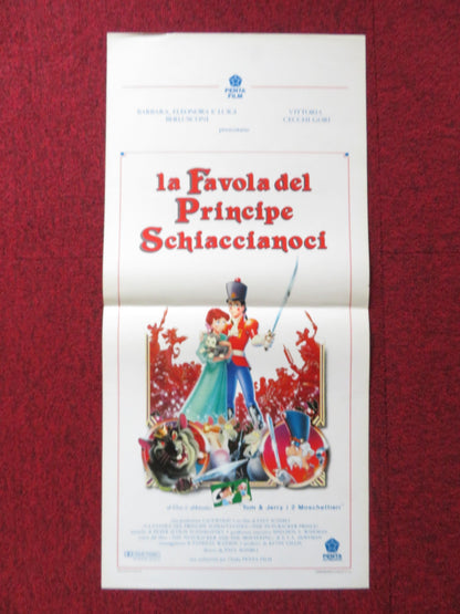 THE NUTCRACKER PRINCE ITALIAN LOCANDINA POSTER KIEFER SUTHERLAND P. O'TOOLE 1990 Rendezvous Cinema Movie posters