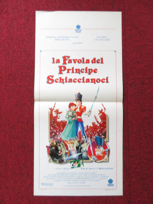 THE NUTCRACKER PRINCE ITALIAN LOCANDINA POSTER KIEFER SUTHERLAND P. O'TOOLE 1990 Rendezvous Cinema Movie posters