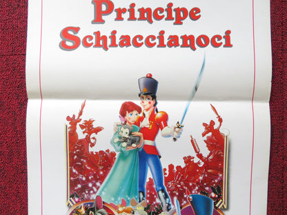 THE NUTCRACKER PRINCE ITALIAN LOCANDINA POSTER KIEFER SUTHERLAND P. O'TOOLE 1990 Rendezvous Cinema Movie posters