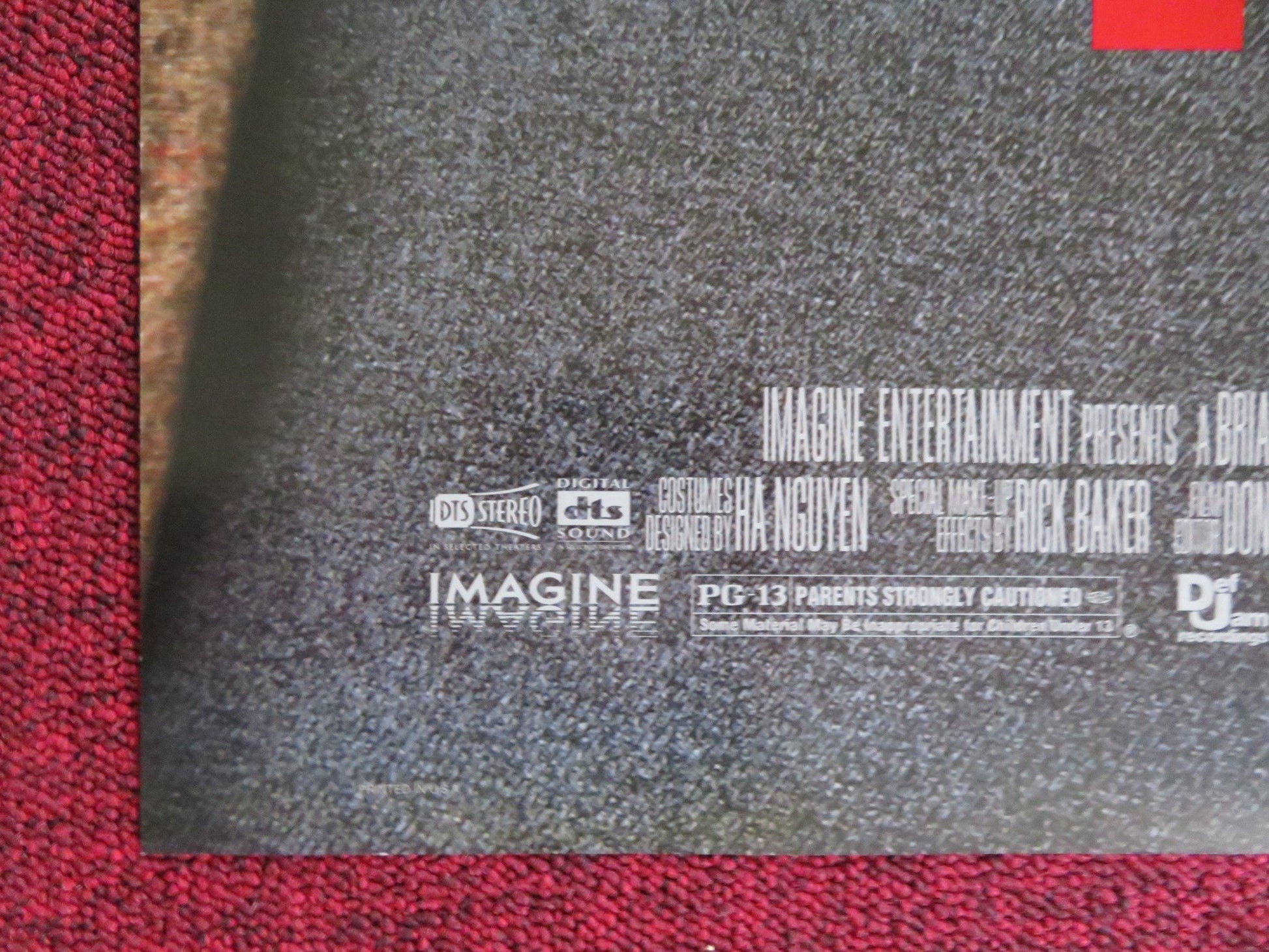 THE NUTTY PROFESSOR FOLDED US ONE SHEET POSTER EDDIE MURPHY J. P. SMITH 1996 Rendezvous Cinema Movie posters