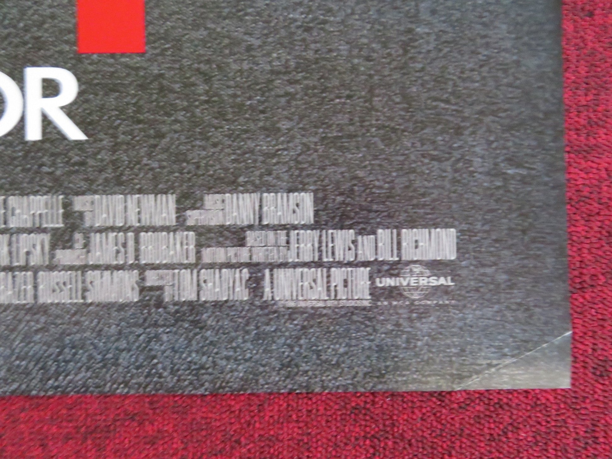 THE NUTTY PROFESSOR FOLDED US ONE SHEET POSTER EDDIE MURPHY J. P. SMITH 1996 Rendezvous Cinema Movie posters